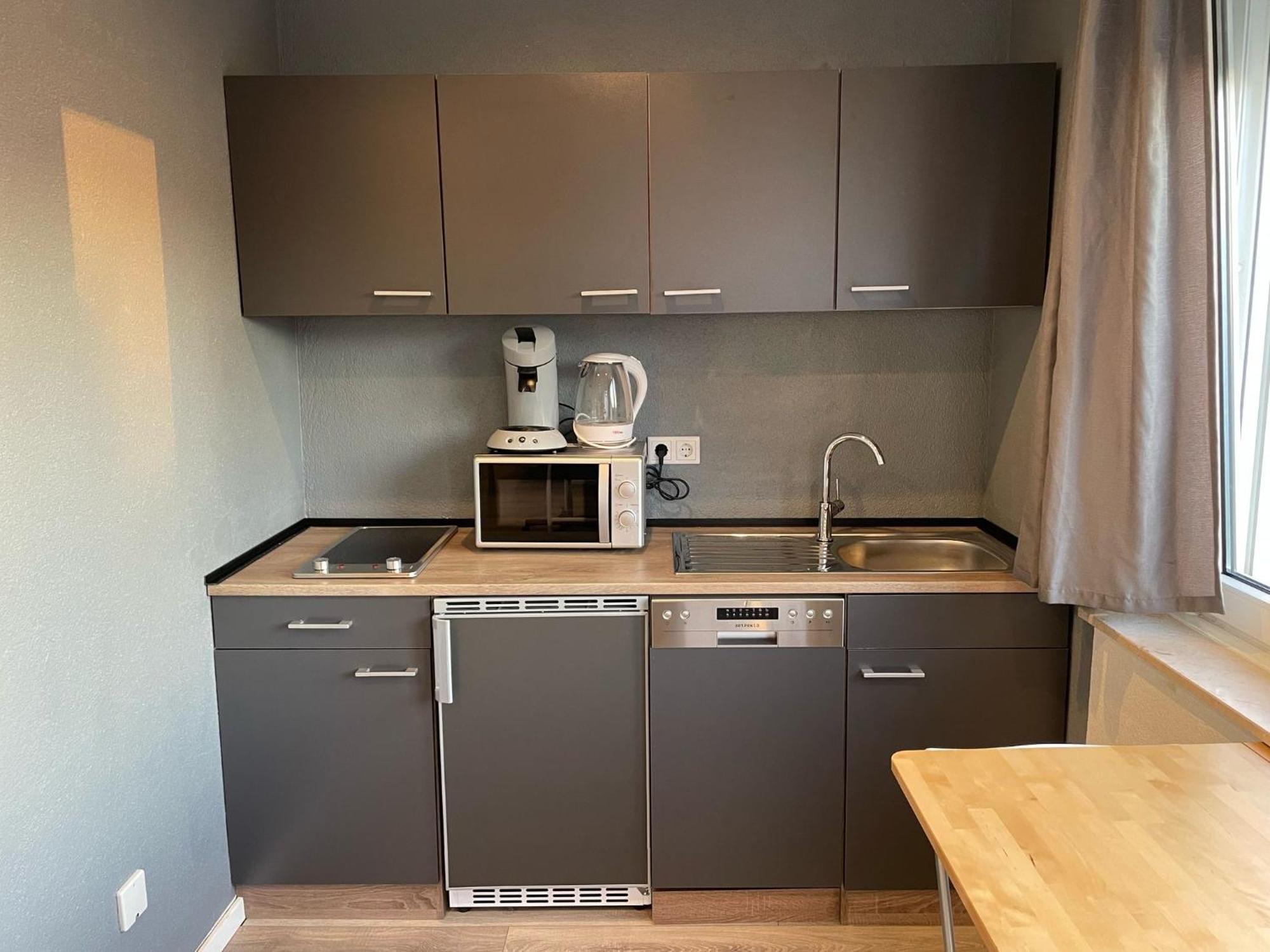 Sleep & Go Deluxe 1 Apartment Naehe Duesseldorf Krefeld Buitenkant foto